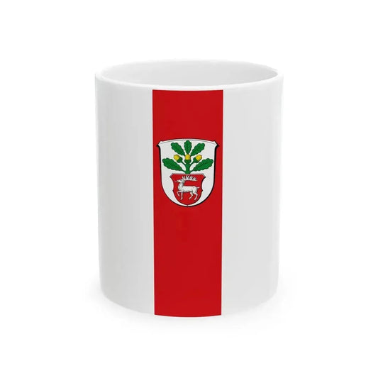 Banner Dreieich (Germany) White Coffee Mug 11oz - Go Mug Yourself
