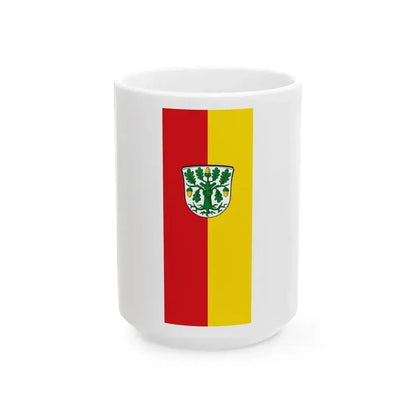 Banner Dreieichenhain (Germany) White Coffee Mug 15oz - Go Mug Yourself