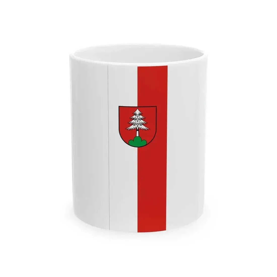 Banner Durlangen (Germany) White Coffee Mug 11oz - Go Mug Yourself