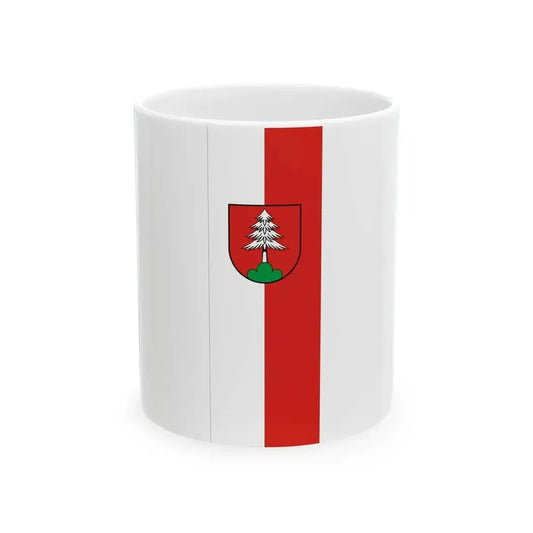 Banner Durlangen (Germany) White Coffee Mug 11oz - Go Mug Yourself