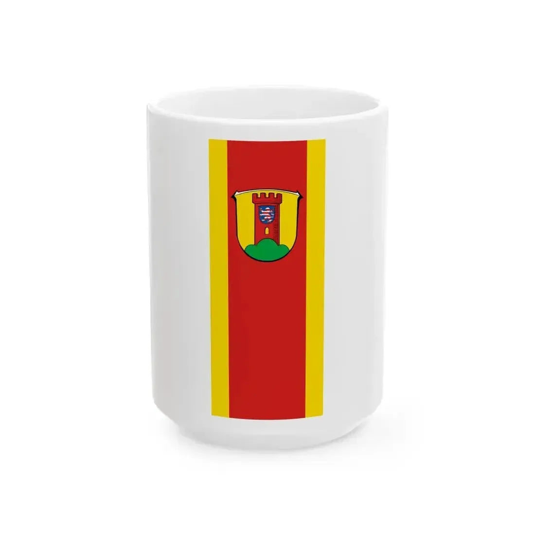 Banner Ebsdorfergrund (Germany) White Coffee Mug 15oz - Go Mug Yourself