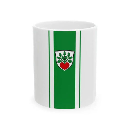 Banner Egelsbach (Germany) White Coffee Mug 11oz - Go Mug Yourself