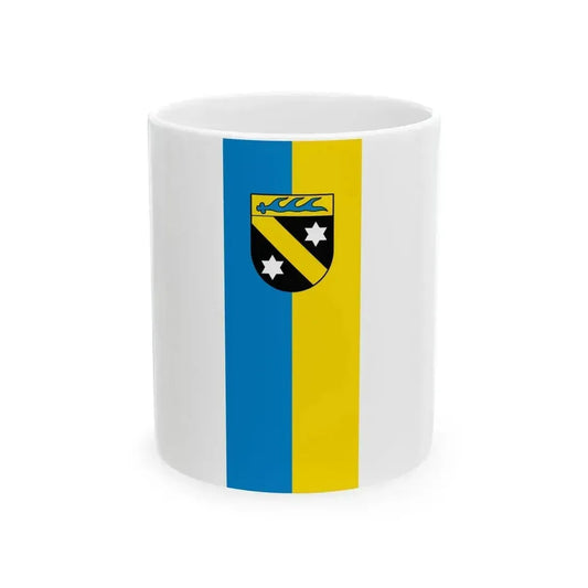 Banner Emmingen-Liptingen (Germany) White Coffee Mug 11oz - Go Mug Yourself
