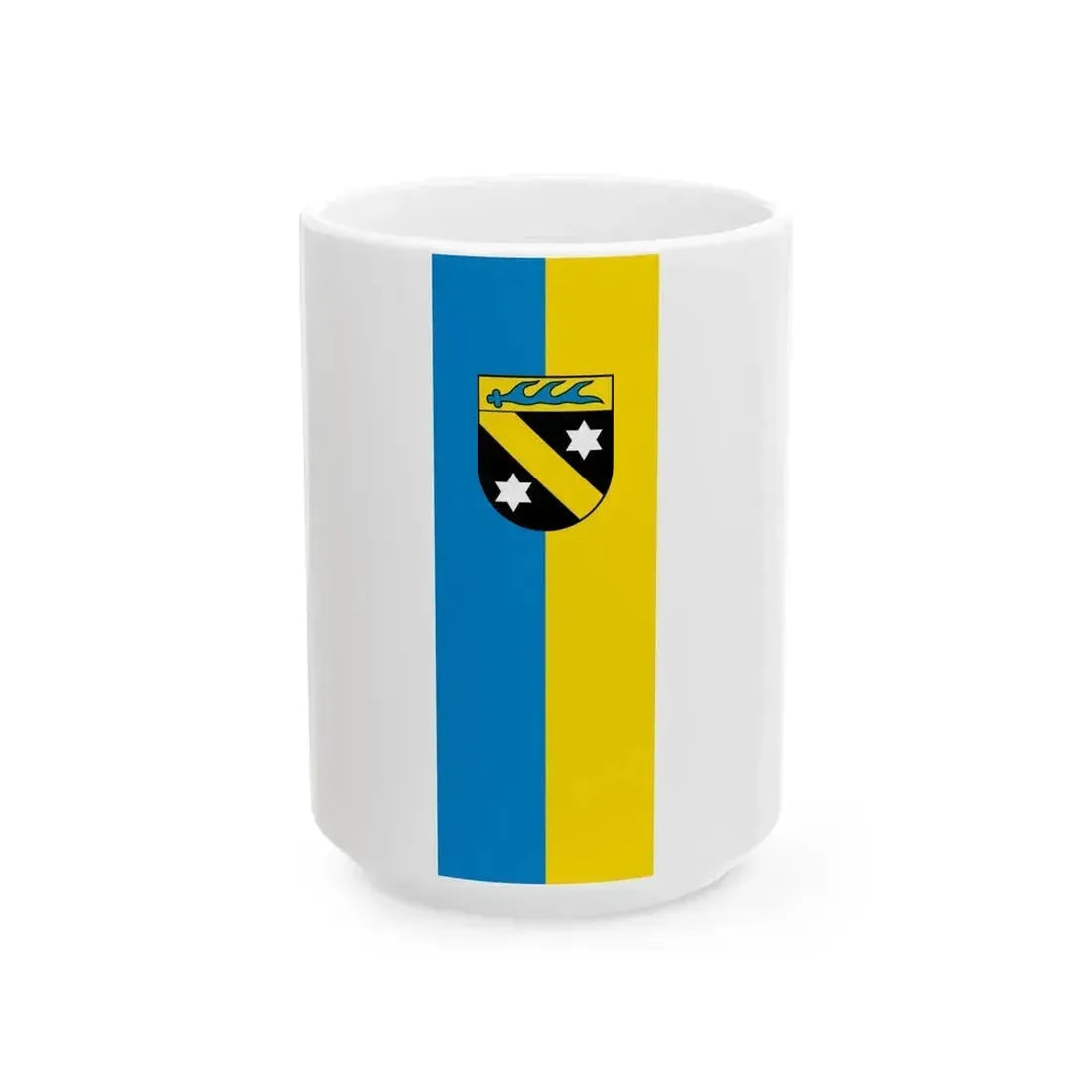 Banner Emmingen-Liptingen (Germany) White Coffee Mug 15oz - Go Mug Yourself