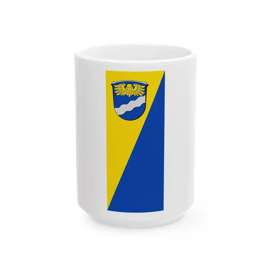 Banner Engelbach (Germany) White Coffee Mug 15oz - Go Mug Yourself