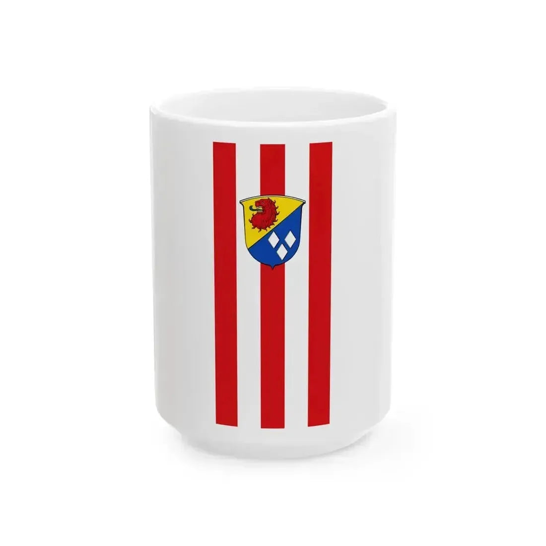 Banner Ernsthofen Modautal (Germany) White Coffee Mug 15oz - Go Mug Yourself