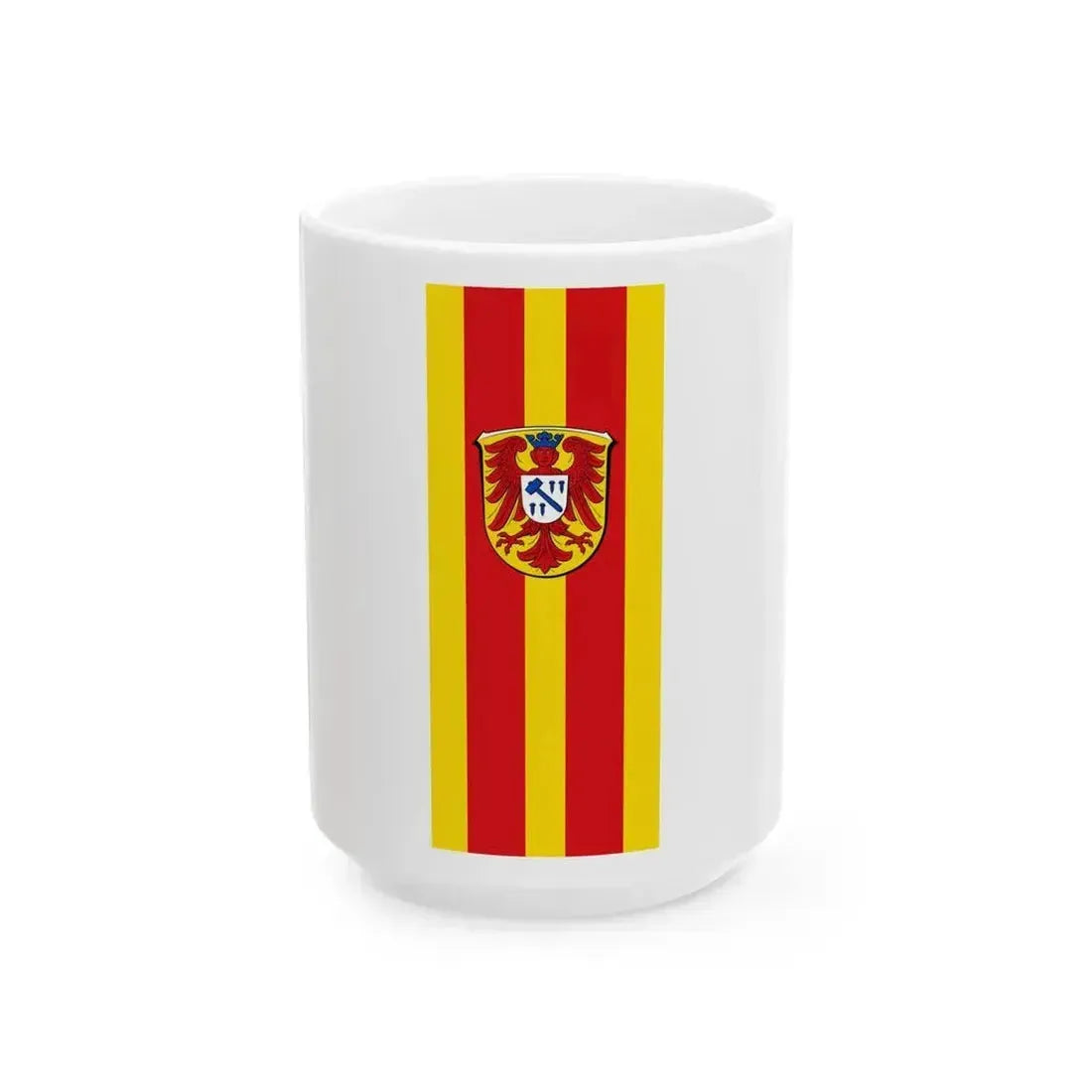 Banner Feldatal (Germany) White Coffee Mug 15oz - Go Mug Yourself