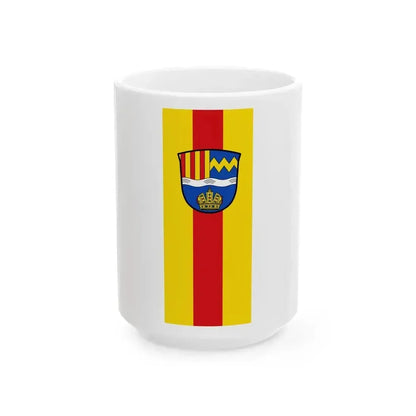 Banner Fischbachau (Germany) White Coffee Mug 15oz - Go Mug Yourself