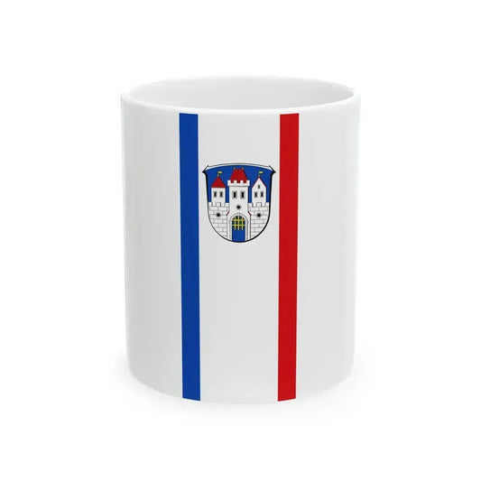 Banner Fischbachtal (Germany) White Coffee Mug 11oz - Go Mug Yourself