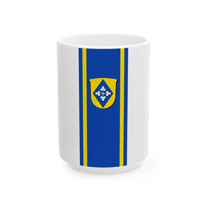 Banner Freiensteinau (Germany) White Coffee Mug 15oz - Go Mug Yourself