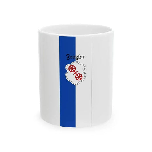Banner Fritzlar (Germany) White Coffee Mug 11oz - Go Mug Yourself