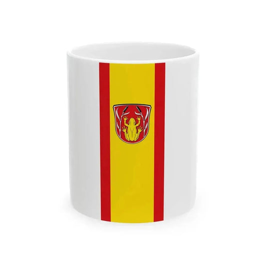Banner Froschhausen (Germany) White Coffee Mug 11oz - Go Mug Yourself