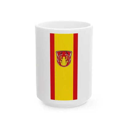 Banner Froschhausen (Germany) White Coffee Mug 15oz - Go Mug Yourself