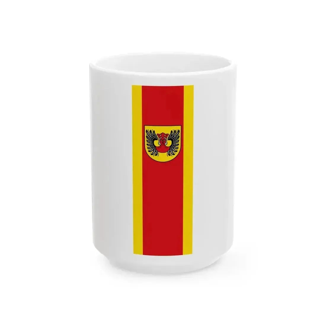 Banner Gau-Odernheim (Germany) White Coffee Mug 15oz - Go Mug Yourself