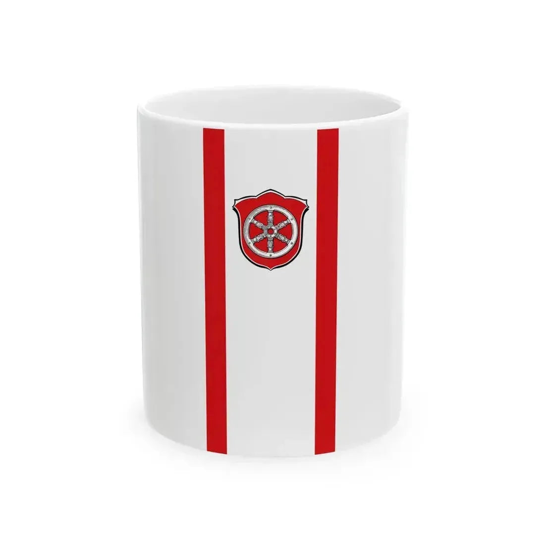 Banner Gernsheim (Germany) White Coffee Mug 11oz - Go Mug Yourself