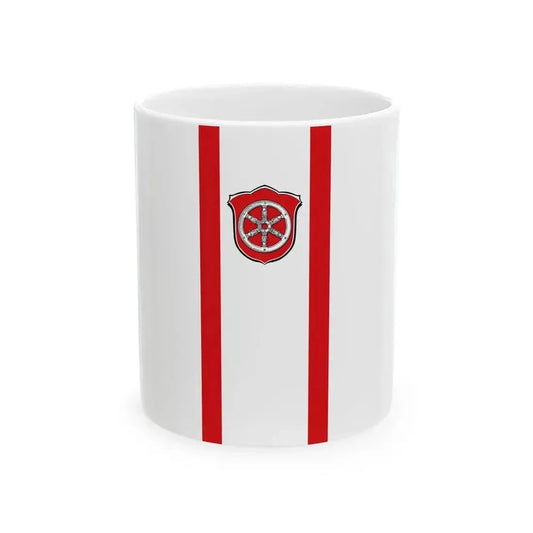 Banner Gernsheim (Germany) White Coffee Mug 11oz - Go Mug Yourself