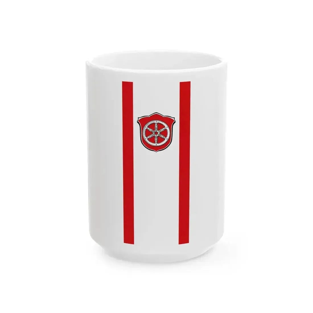Banner Gernsheim (Germany) White Coffee Mug 15oz - Go Mug Yourself