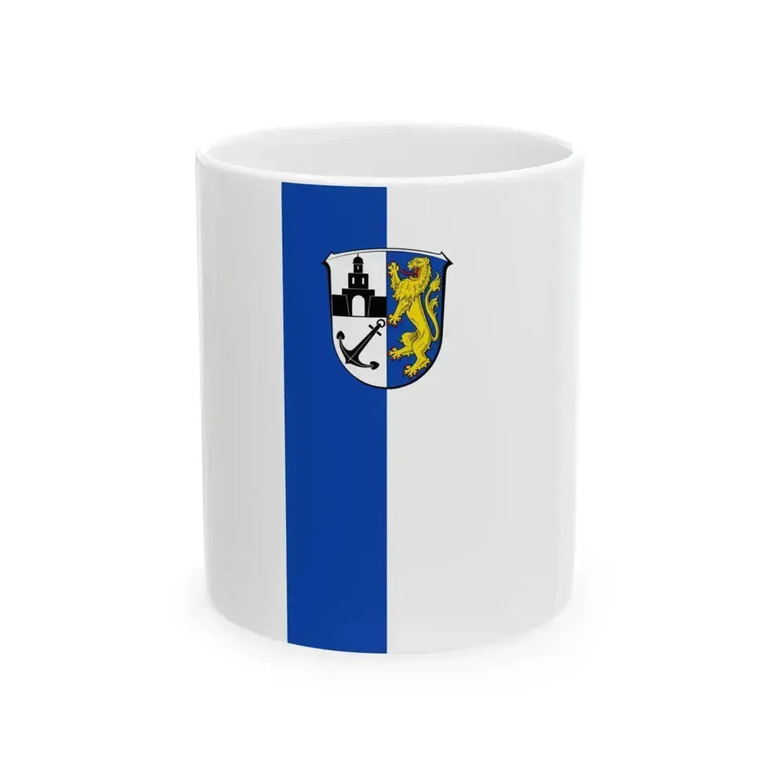 Banner Ginsheim-Gustavsburg (Germany) White Coffee Mug 11oz - Go Mug Yourself