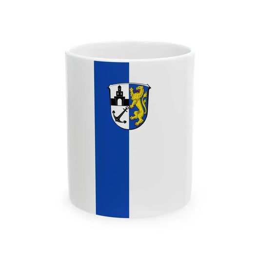 Banner Ginsheim-Gustavsburg (Germany) White Coffee Mug 11oz - Go Mug Yourself