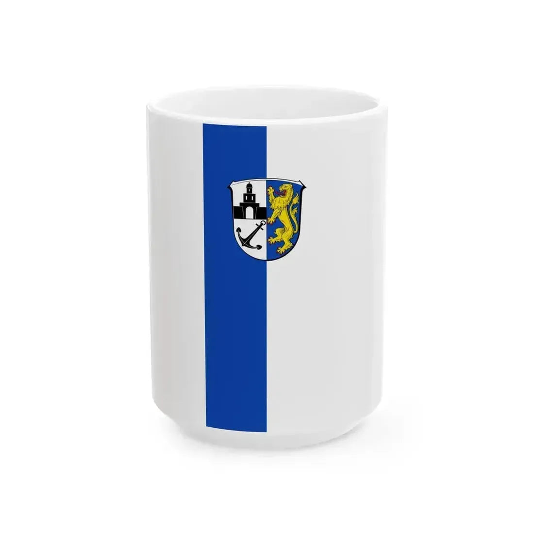 Banner Ginsheim-Gustavsburg (Germany) White Coffee Mug 15oz - Go Mug Yourself