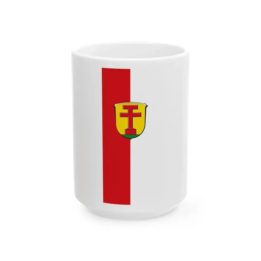 Banner Goddelau (Germany) White Coffee Mug 15oz - Go Mug Yourself