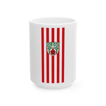 Banner Goetzenhain (Germany) White Coffee Mug 15oz - Go Mug Yourself