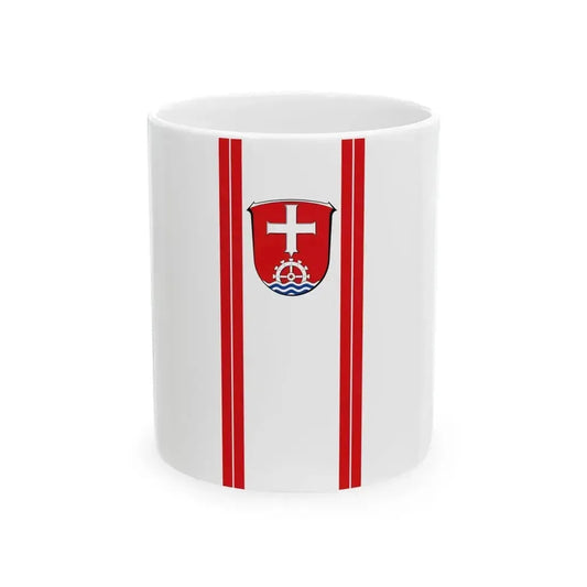 Banner Gorxheimertal (Germany) White Coffee Mug 11oz - Go Mug Yourself