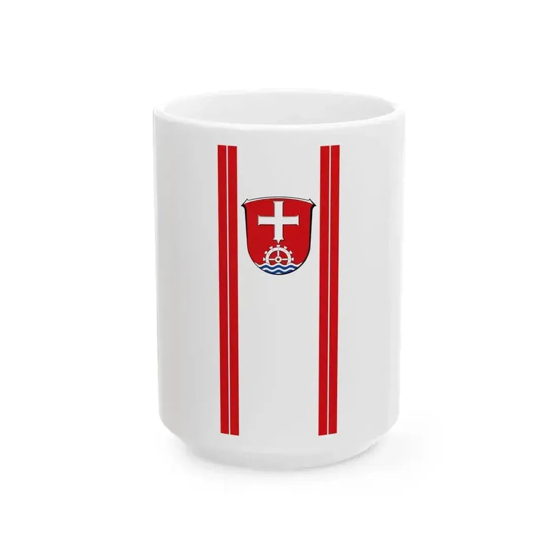 Banner Gorxheimertal (Germany) White Coffee Mug 15oz - Go Mug Yourself