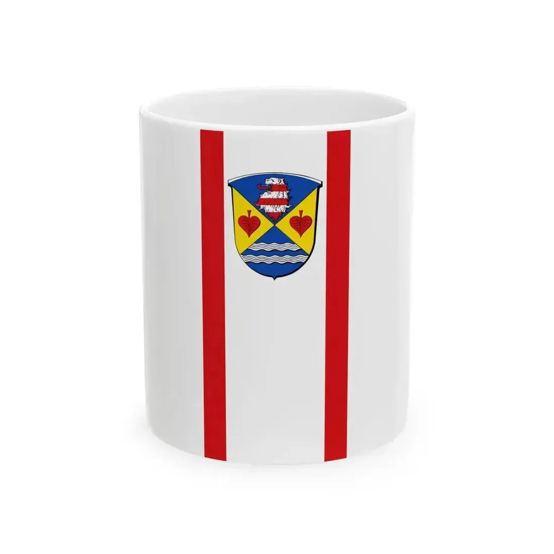 Banner Gras-Ellenbach (Germany) White Coffee Mug 11oz - Go Mug Yourself