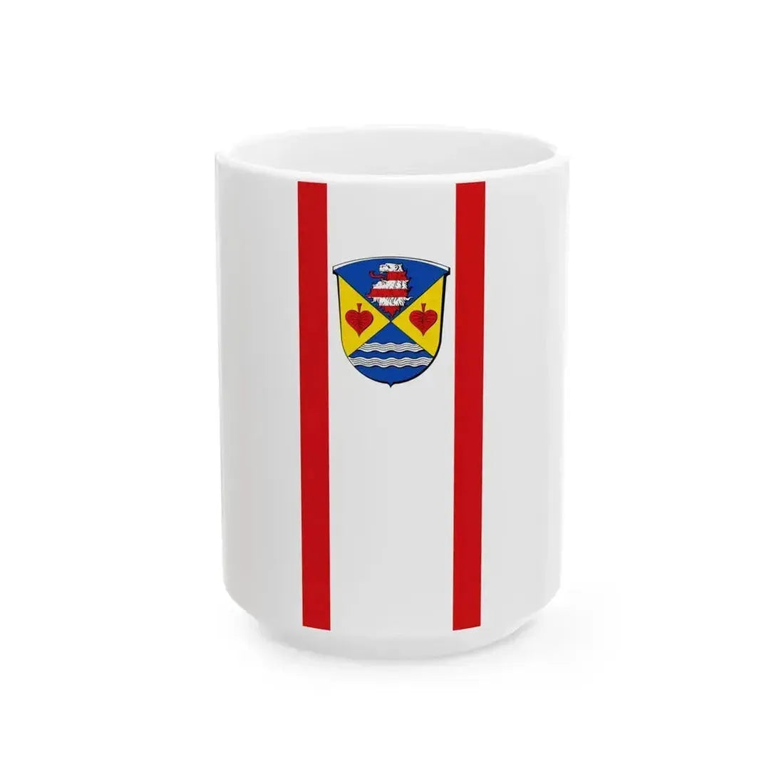 Banner Gras-Ellenbach (Germany) White Coffee Mug 15oz - Go Mug Yourself