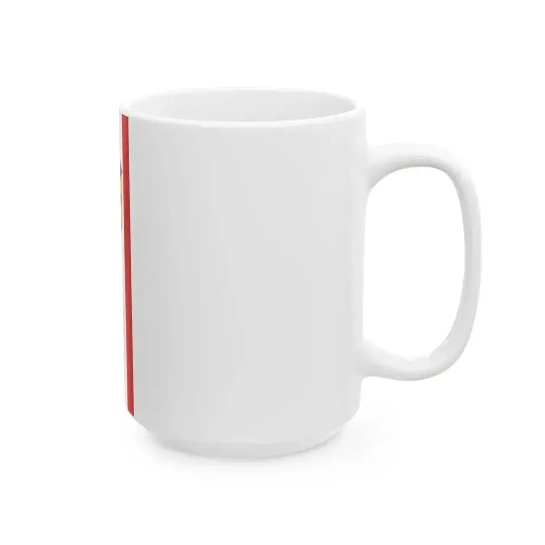 Banner Gras-Ellenbach (Germany) White Coffee Mug - Go Mug Yourself