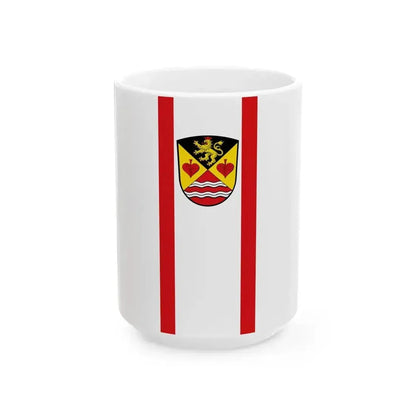 Banner Grasellenbach (Germany) White Coffee Mug 15oz - Go Mug Yourself