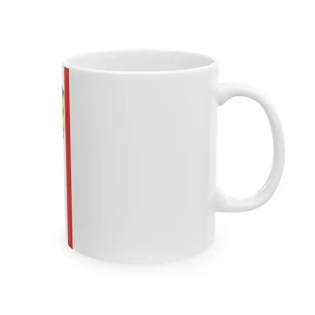 Banner Grasellenbach (Germany) White Coffee Mug - Go Mug Yourself