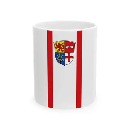 Banner Gross-Rohrheim (Germany) White Coffee Mug 11oz - Go Mug Yourself