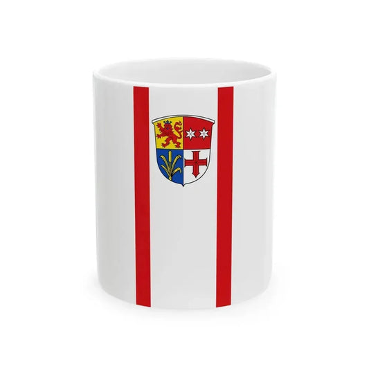 Banner Gross-Rohrheim (Germany) White Coffee Mug 11oz - Go Mug Yourself