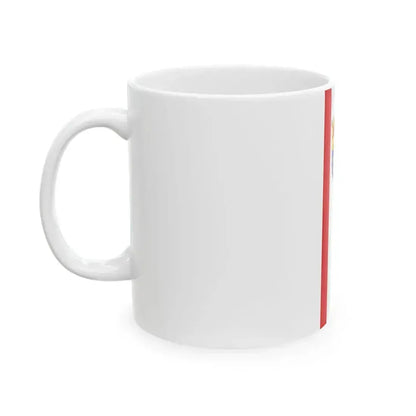 Banner Gross-Rohrheim (Germany) White Coffee Mug - Go Mug Yourself