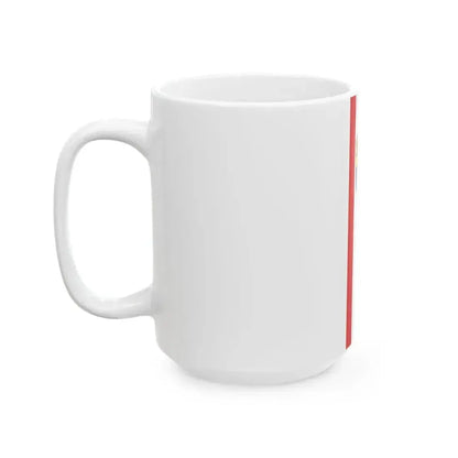 Banner Gross-Rohrheim (Germany) White Coffee Mug - Go Mug Yourself