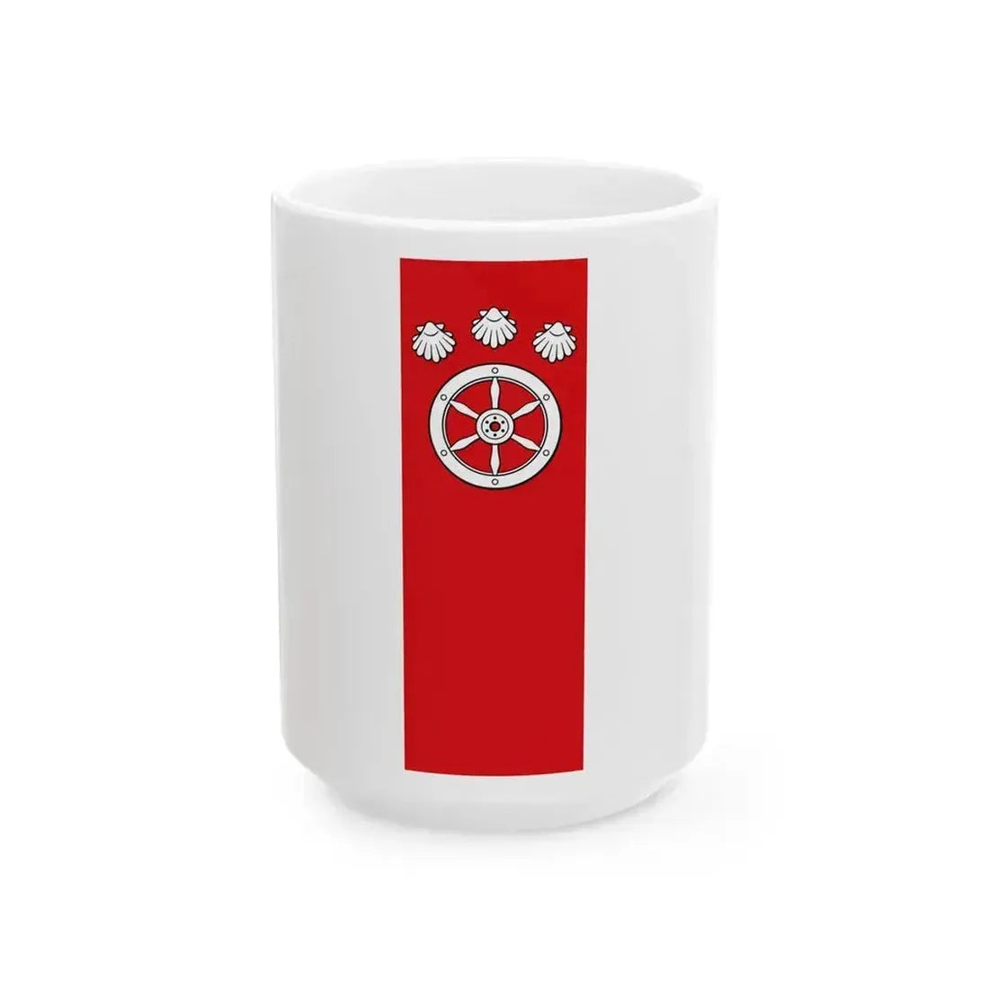 Banner Grossauheim (Germany) White Coffee Mug 15oz - Go Mug Yourself