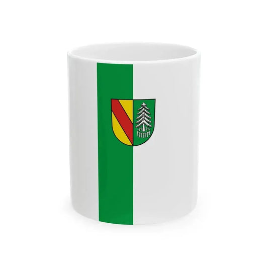 Banner Gundelfingen (Germany) White Coffee Mug 11oz - Go Mug Yourself