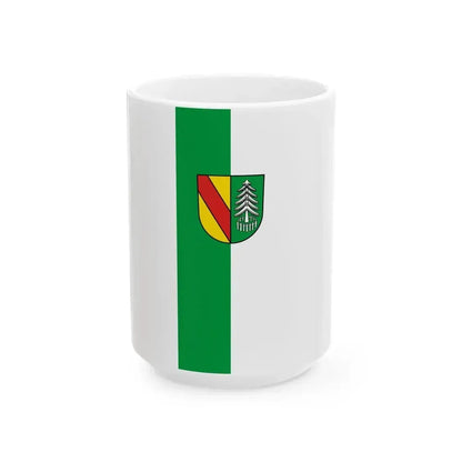 Banner Gundelfingen (Germany) White Coffee Mug 15oz - Go Mug Yourself