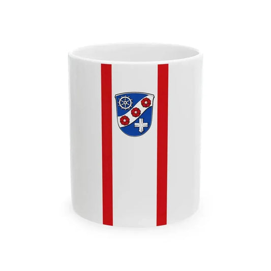Banner Hambach bei Heppenheim (Germany) White Coffee Mug 11oz - Go Mug Yourself