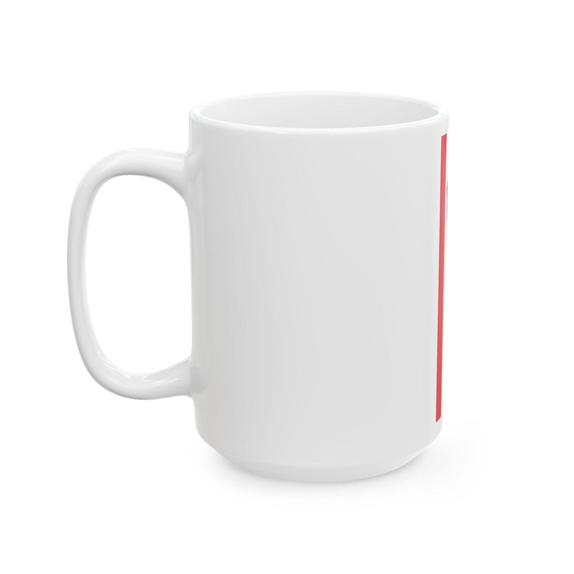 Banner Hambach bei Heppenheim (Germany) White Coffee Mug-Go Mug Yourself