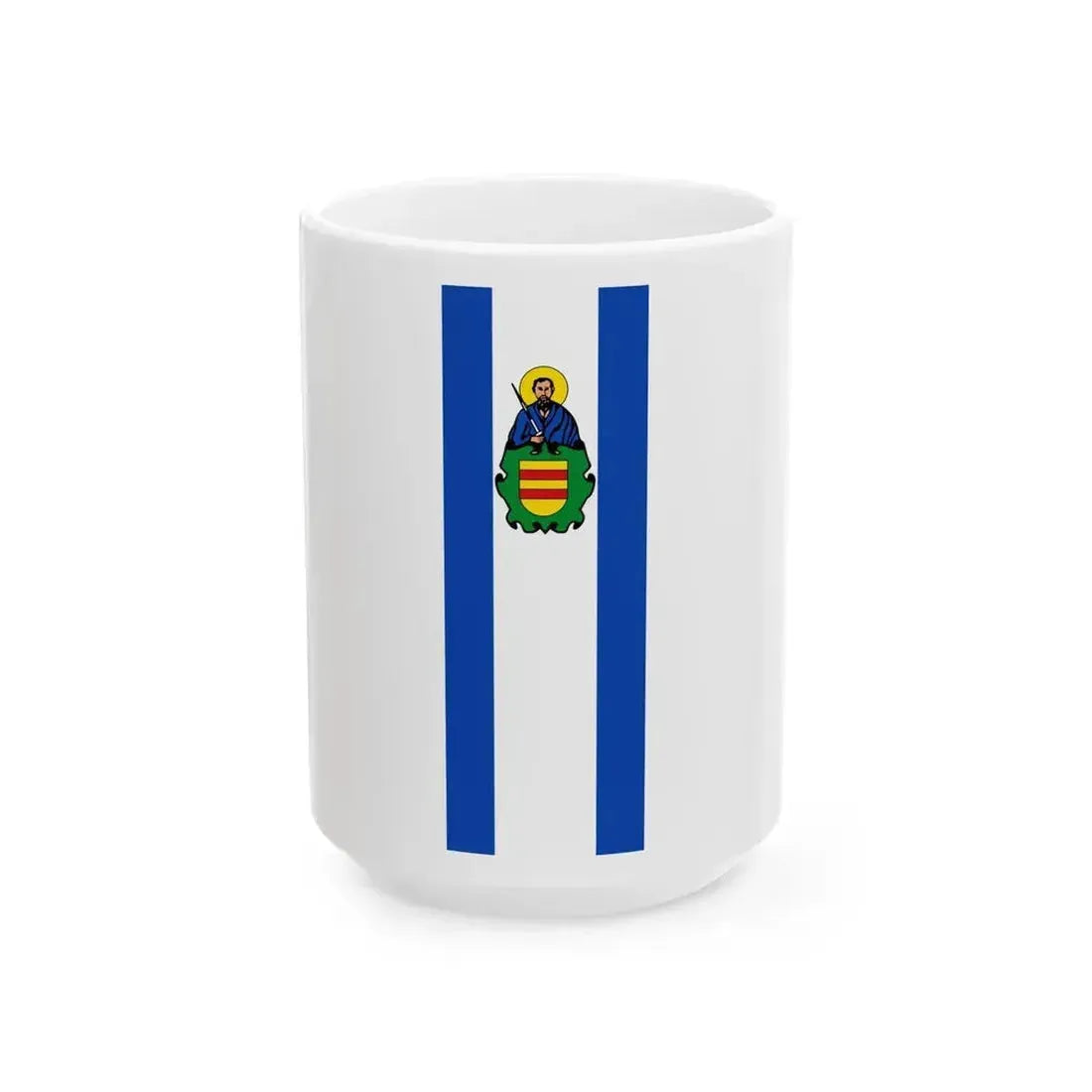 Banner Haseluenne (Germany) White Coffee Mug 15oz - Go Mug Yourself