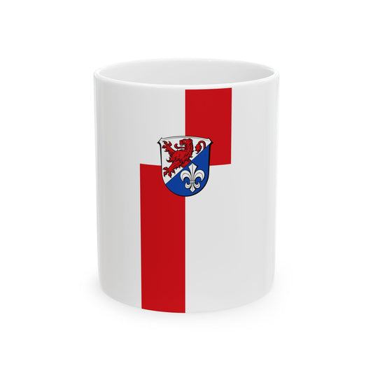 Banner Hattersheim am Main (Germany) White Coffee Mug-11oz-Go Mug Yourself