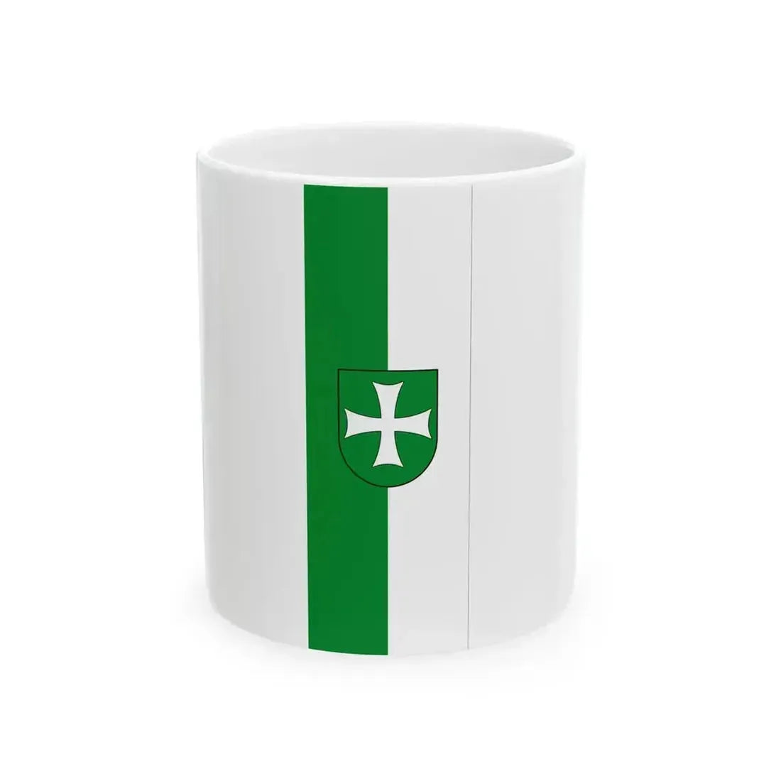 Banner Heiligenkreuz im Lafnitztal (Austria) White Coffee Mug 11oz - Go Mug Yourself