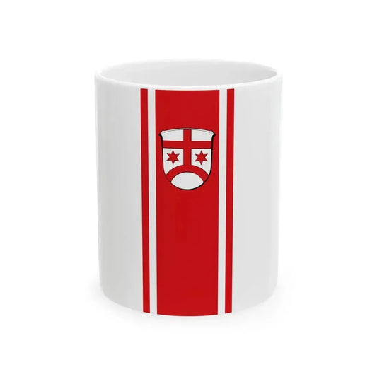 Banner Hesseneck (Germany) White Coffee Mug 11oz - Go Mug Yourself