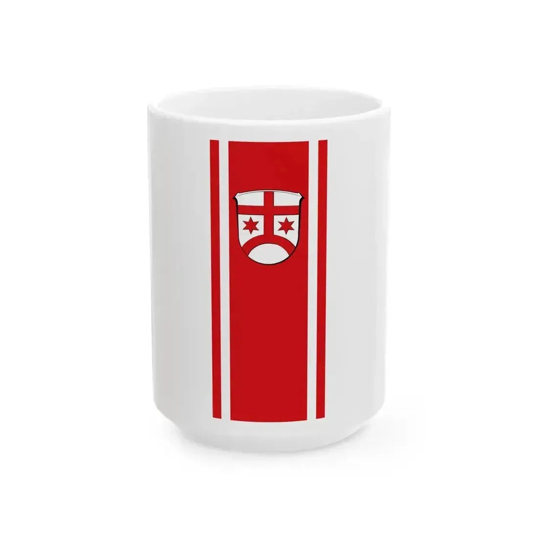 Banner Hesseneck (Germany) White Coffee Mug 15oz - Go Mug Yourself