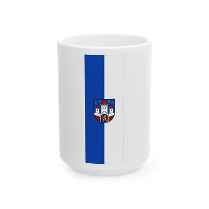 Banner Jever (Germany) White Coffee Mug 15oz - Go Mug Yourself