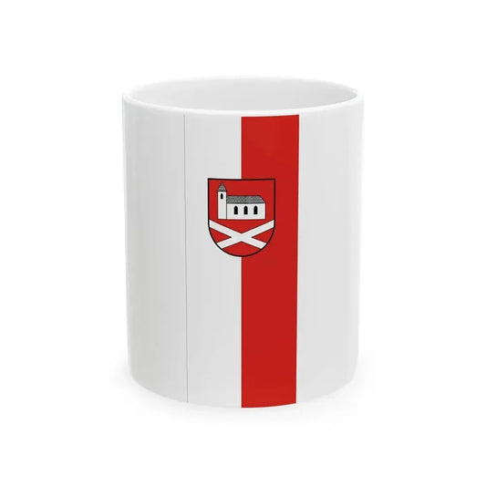 Banner Kirchheim am Ries (Germany) White Coffee Mug 11oz - Go Mug Yourself
