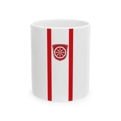 Banner Klein-Auheim (Germany) White Coffee Mug 11oz - Go Mug Yourself